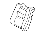 82521SJAA04ZF - Body: Seat Back Cover for Acura Image