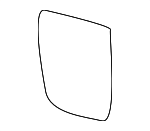 90331SD5003 - Body: Rocker Molding Nut for Honda: Accord, Accord Crosstour, Civic, Clarity, CR-V, Crosstour, Element, Fit, HR-V, Odyssey, Passport, Pilot, Prelude, Ridgeline Image