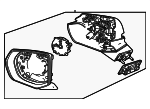 85092813 - Body: Mirror Assembly for GM Image