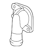 19311RB0000 - Cooling System: Thermostat Cover for Honda: CR-Z, Fit, Insight Image