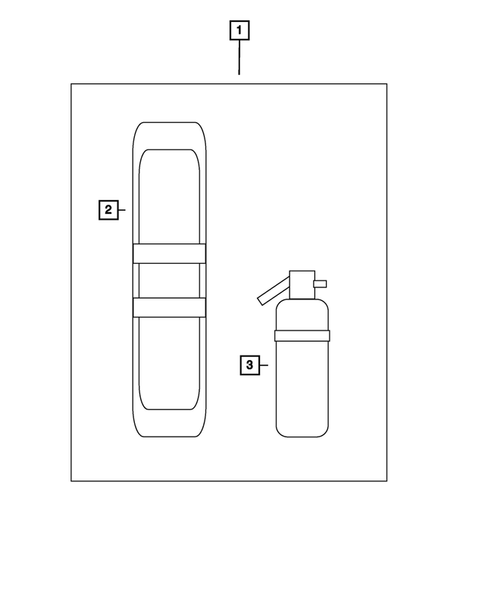 Emergency Kit for 2020 Dodge Challenger #0
