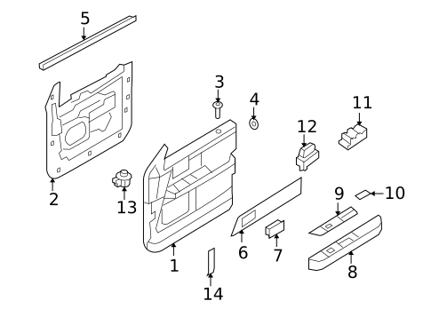Mirrors for 2009 Lincoln Navigator #1