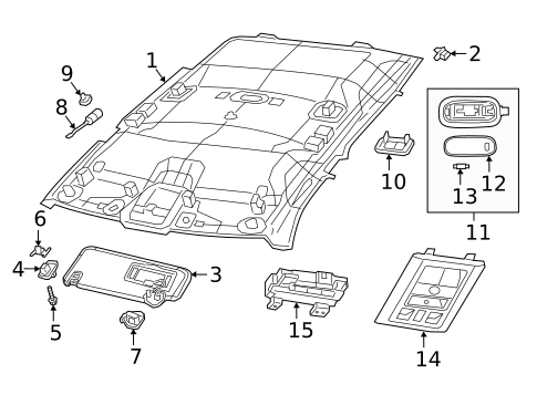 Interior Trim - Cab for 2025 Ram 2500 #3
