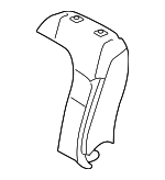 7150560170 - Body: Seat Back Pad for Toyota: Land Cruiser Image