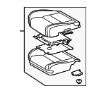 7100160K90A0 - Body: Seat Cushion for Toyota: Land Cruiser Image