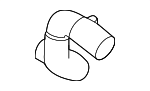 PZ1Z8286B - Belts &amp; Cooling: Radiator Coolant Hose for Ford Image