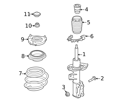 Struts & Components for 2025 Kia Carnival #0