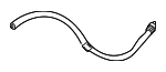 9191634 - : Return Hose for Saturn: L100, L200, L300, LS, LS1, LW1, LW200 Image