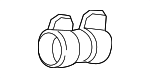 9952204 - Exhaust: Exhaust Muffler Clamp for Mercedes-Benz Image