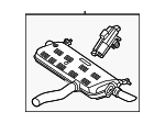 2544904901 - Exhaust: Exhaust Muffler for Mercedes-Benz Image
