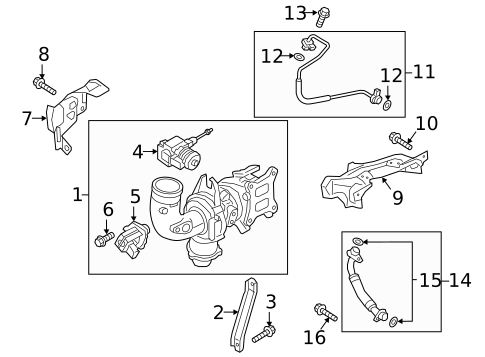 Turbo Charger for 2017 Audi Q7 #0