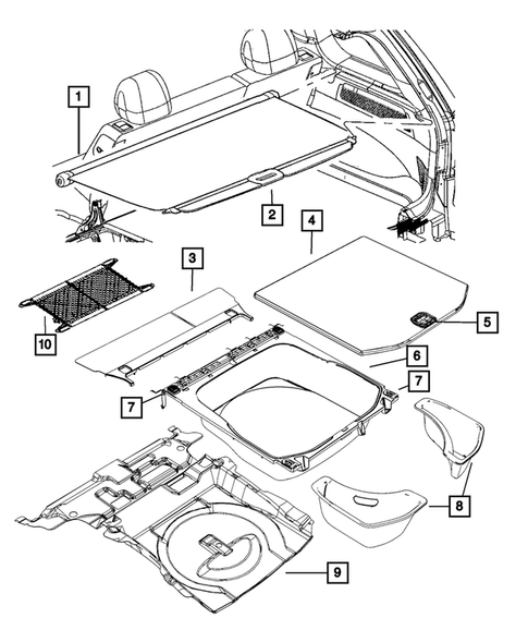 Carpets, Floor Mats, Load Floor, and Silencers for 2016 Jeep Grand Cherokee #1