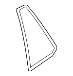 51357119944 - : Vent Window Weatherstrip for BMW: 325xi, 328i, 328i xDrive, 328xi Image