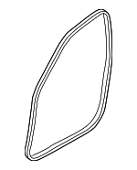 51727116403 - Body: Opening Trim for BMW: 525i, 528i, 530i, 540i, M5 Image