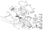 51169111059 - : Base Of Cubby, Center Console for BMW Image