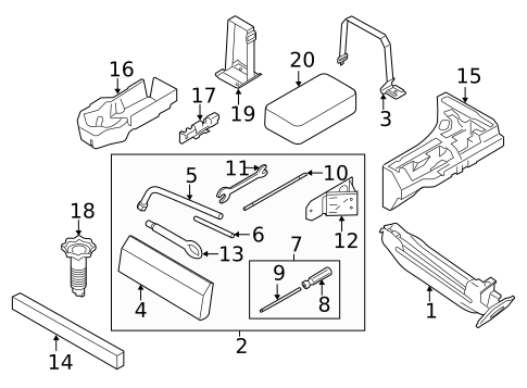 Cargo Area for 2025 Porsche Macan #1