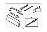 95C012115A - : Multi-Purpose Tool Set for Porsche Image