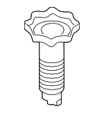1K0803899E - : Spare Tire Retainer for Porsche Image