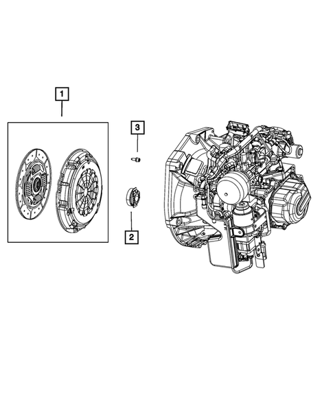 Clutch for 2012 Fiat 500 #2