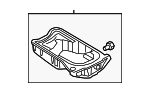 3H103601J - : Oil Pan for Volkswagen: CC, Passat Image