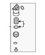 22115403S - : Filter Case for Volkswagen: CC, Passat Image