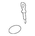 22115607AD - Engine: Dipstick for Volkswagen: CC, Eos, Passat, R32 Image