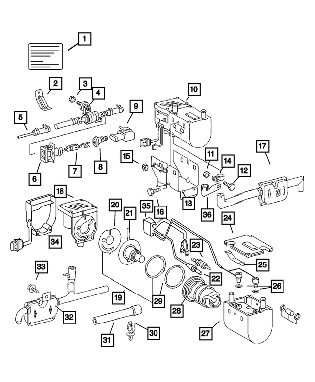« 5143169AA –  : Soufflerie pour Mopar Image »