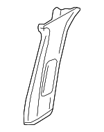 1J4868417D2XP - Body: Upper Center Pillar Trim for Volkswagen Image