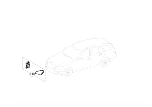Lamp Unit for 2012 Mercedes-Benz C 350 #0