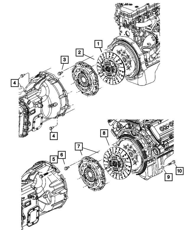 5032472AC - Clutch: Clutch Disc for Mopar Image image