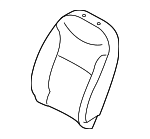 88450B2020 - Body: Seat Back Pad for Kia: Soul, Soul EV Image