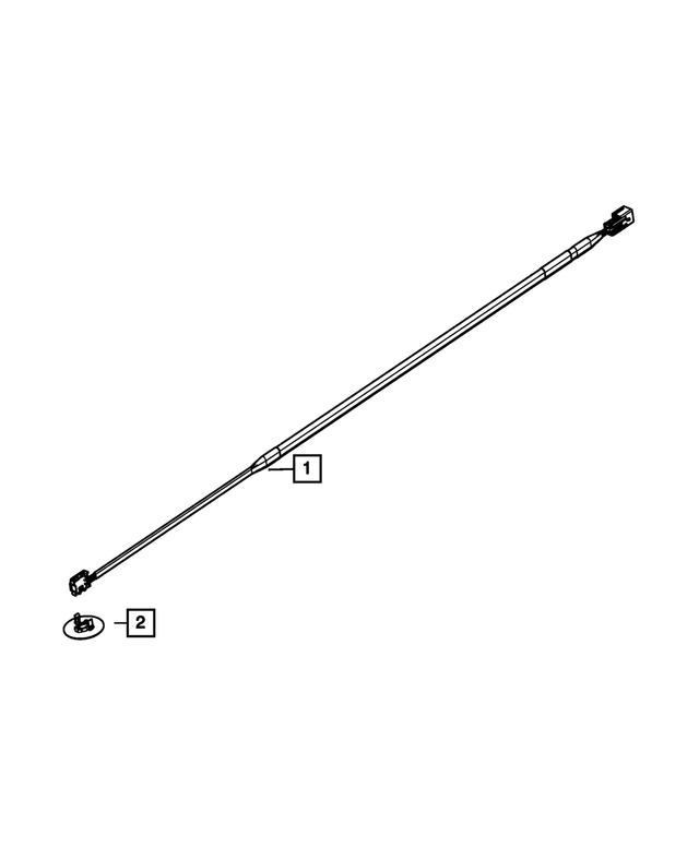 5KX15HL1AB - Electrical: Led Bezel for Mopar Image