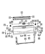 68563941AB - Body Sheet Metal Except Doors: Tailgate for Mopar Image