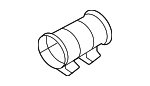 4N0253141 - Exhaust: Muffler &amp; Pipe Clamp for Audi Image