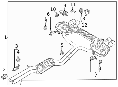 Mufflers for 2021 Audi RS7 Sportback #0