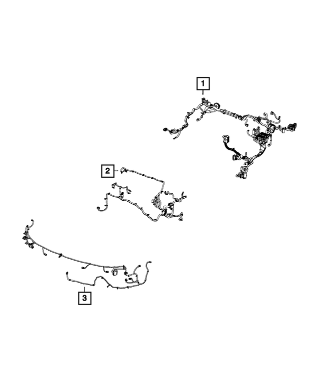 68207043AH - Electrical: Dash Wiring for Mopar Image