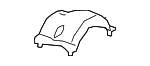 44651AF640 - Exhaust: Heat Shield for Subaru Image