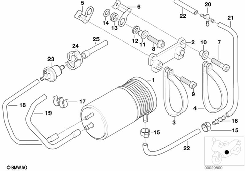 Ventilation, Emissions Monitoring for 2004 BMW-Motorrad R 1100 S #0