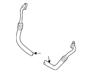 8623260 - : AC Hose for Volvo: C70, S60, V70, XC70 Image
