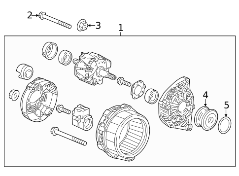 Alternator/Generator & Related Components for 2025 Acura Integra #0