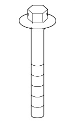 90037827901 - Suspension: Track Bar Bolt for Porsche: 911, Boxster, Cayman Image