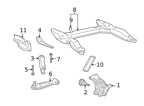 Suspension Components for 2012 Porsche Boxster #0