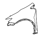 5380147110 - Body: Fender for Toyota: Prius, Prius Prime Image