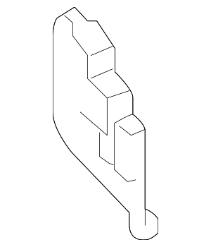 8S0807574B - Body: Bumper Impact Absorber for Audi Image