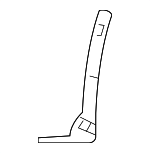 8S0807773B - Body: Bumper Cover Reinforcement Bracket for Audi Image