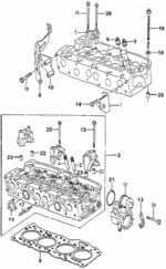 12010689010 - : Cylinder Head Assembly for Honda Image