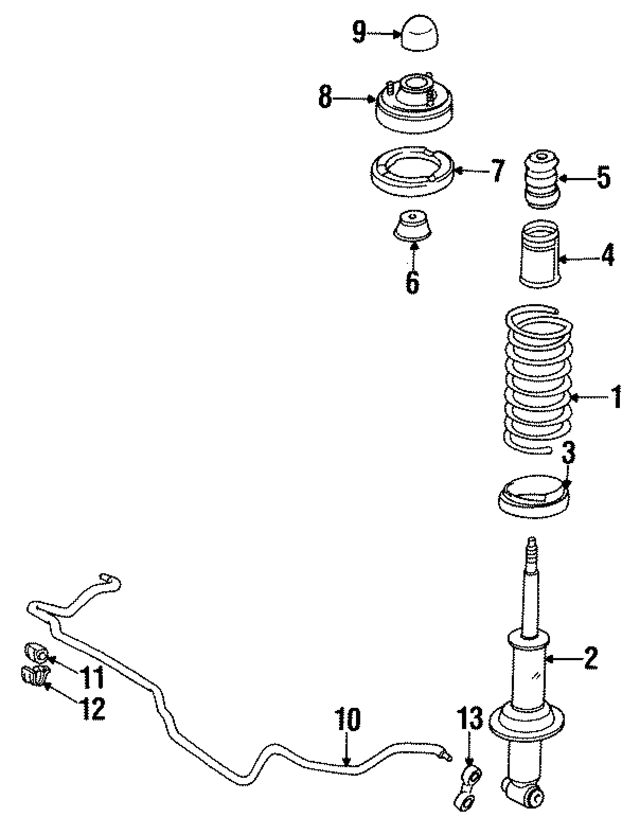 33521132854 - Suspension: Cap for BMW Image