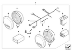 63120137303 - Retrofitting / Conversion / Accessories: High Beam for Mini Image