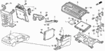 37820P13L10 - : Control Module, Engine for Honda Image