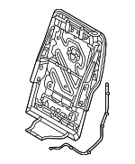 89310P2BA0 - Body: Seat Back Frame for Kia Image